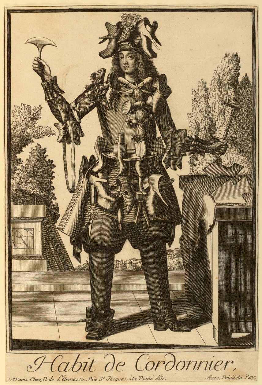 Skomagerdragt [Skomageren] af Nicolas de Larmessin II