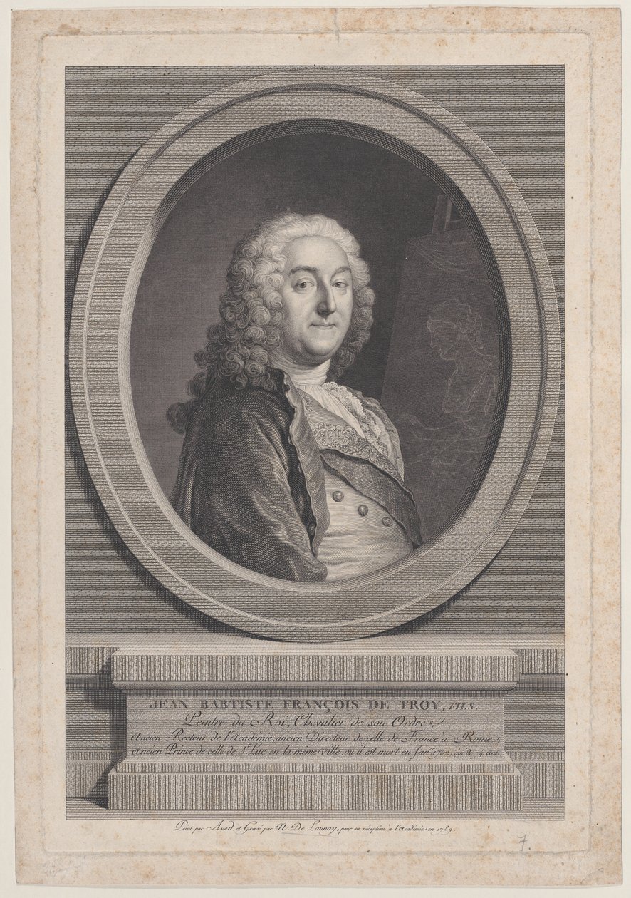 Jean Baptiste Francois de Troy, søn, 1789., 1789. af Nicolas de Launay