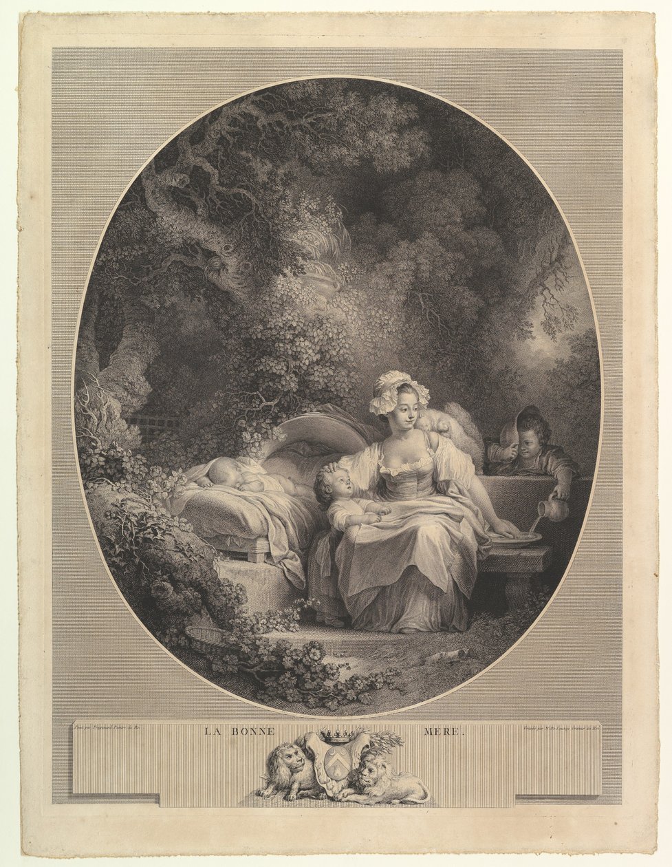 Den gode Moder.n.d. af Nicolas de Launay