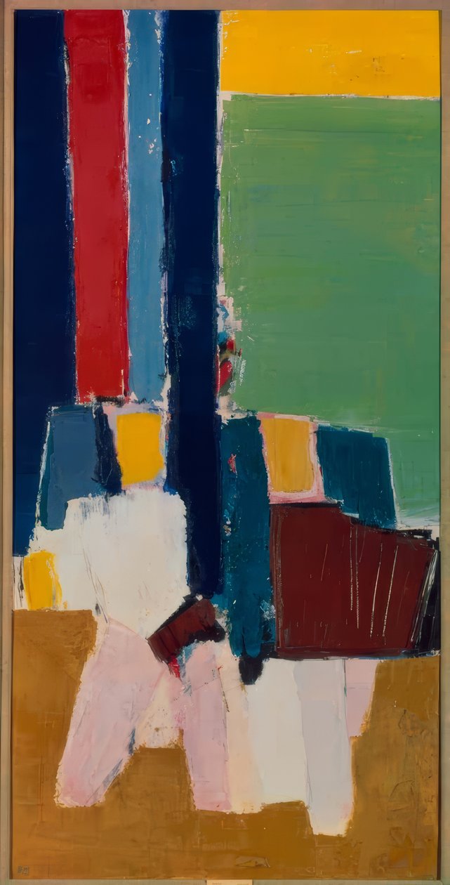Le Lavandou af Nicolas de Staël