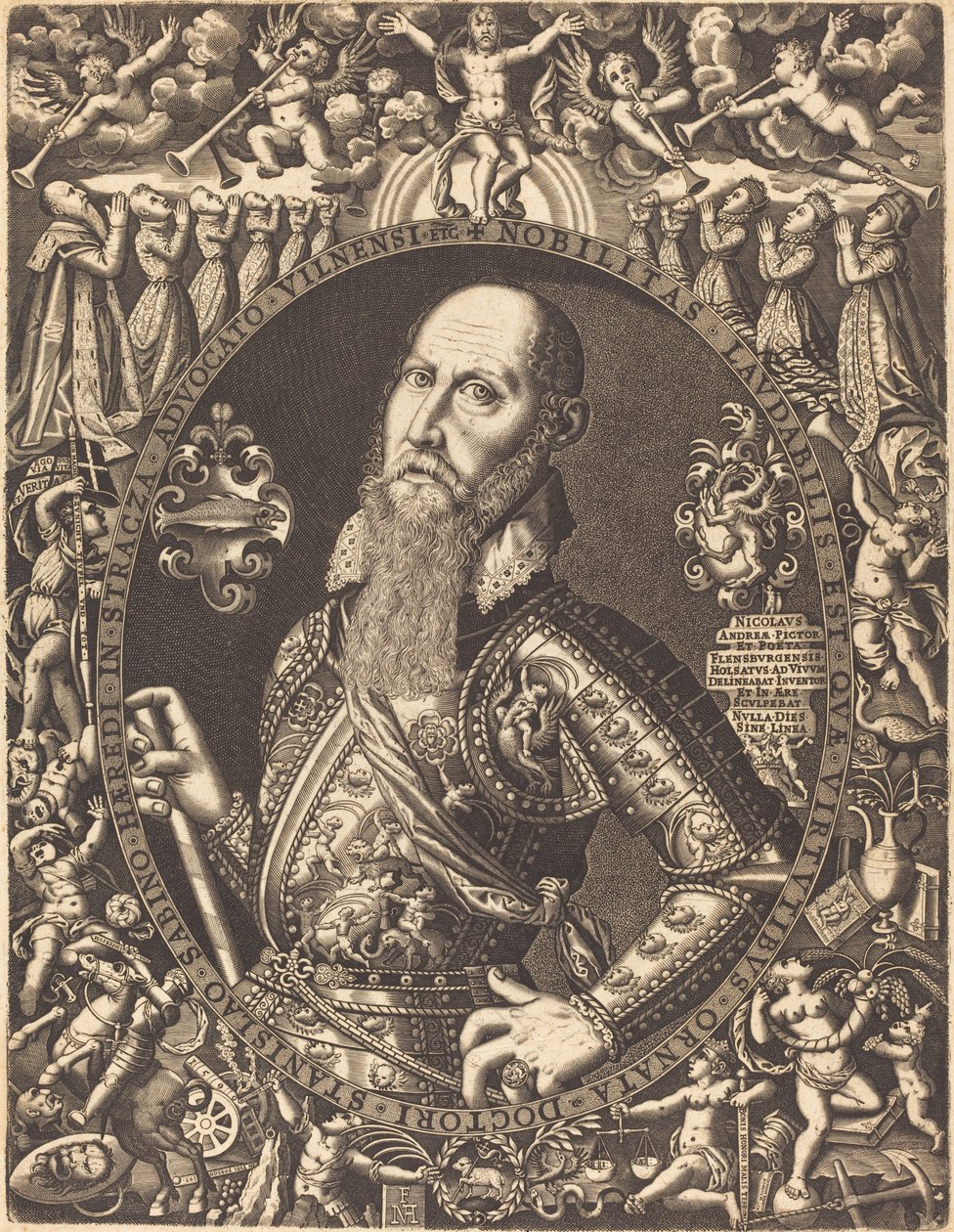Stanislaus Sabinus von Stracza, 1590. af Nicolaus Andrea