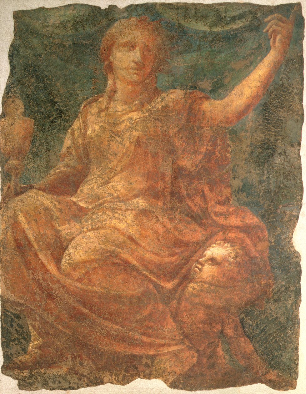Allegorisk figur af en dyd af Nicolo dell and Fontana, Alberto Abate