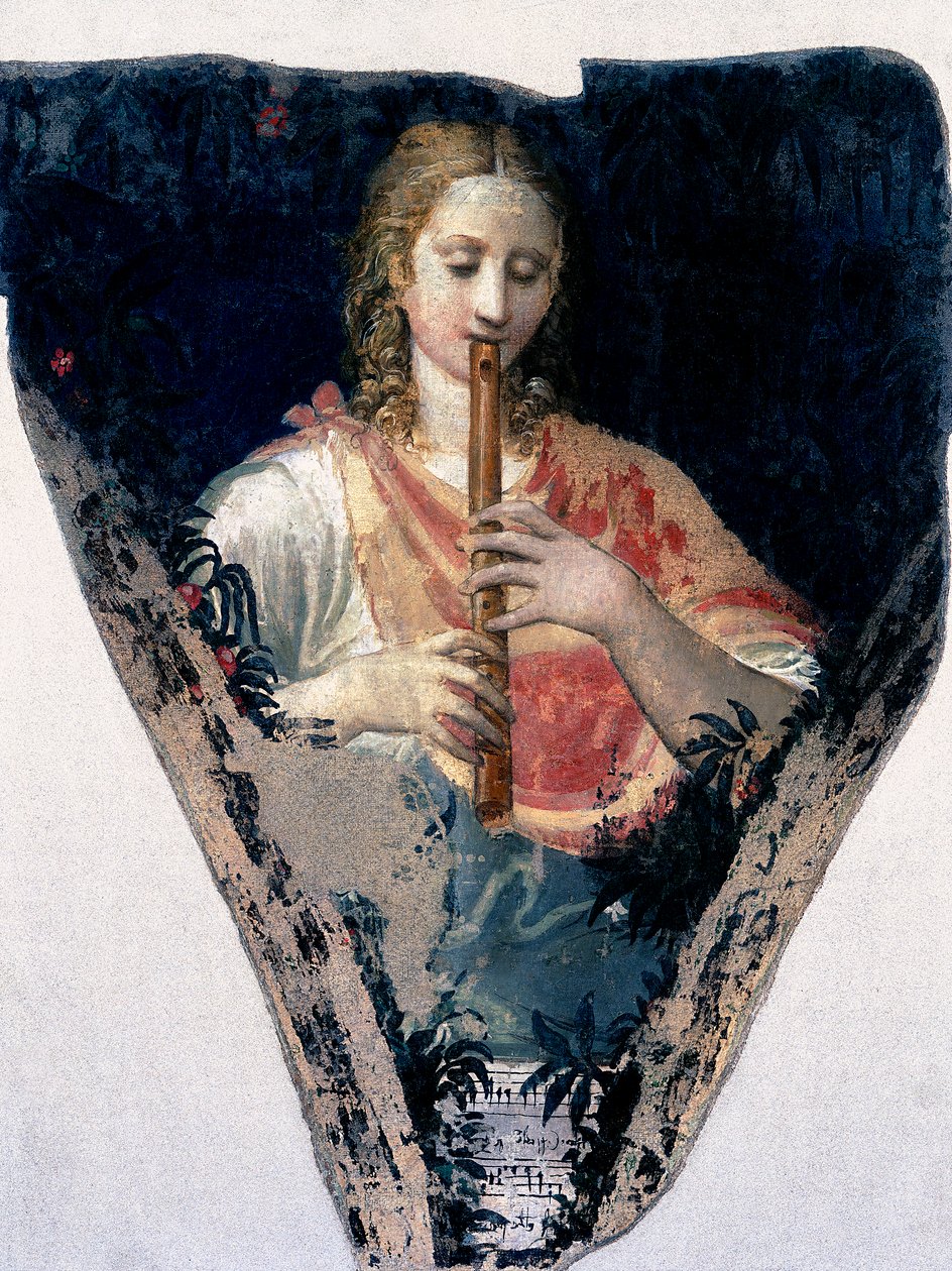 Figurer af musikere af Nicolo dell Abate