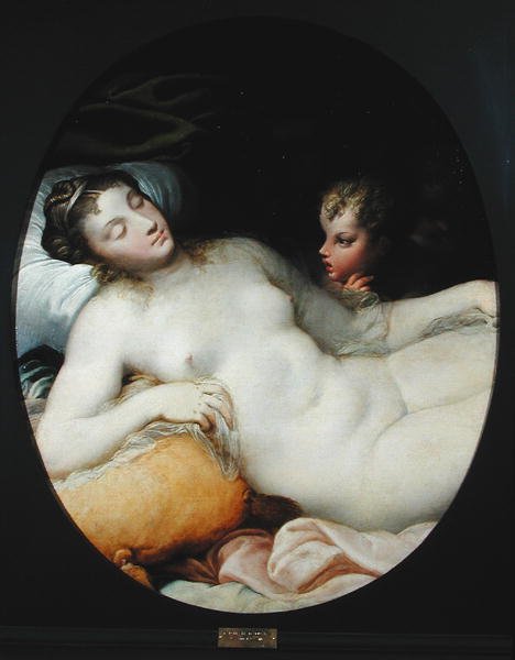 Venus søvn af Nicolo dell Abate
