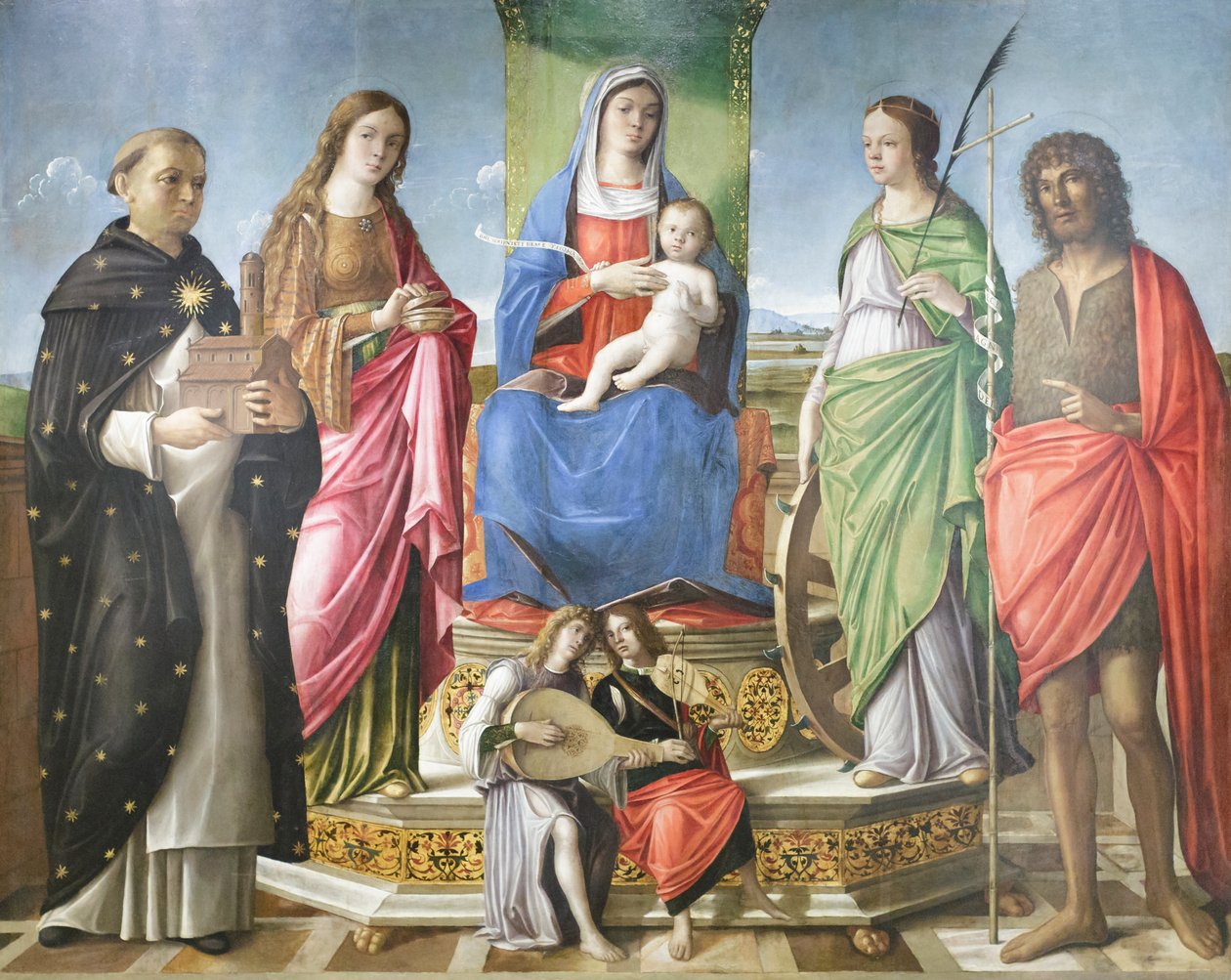 Madonna med barn af Nicolo Rondinelli