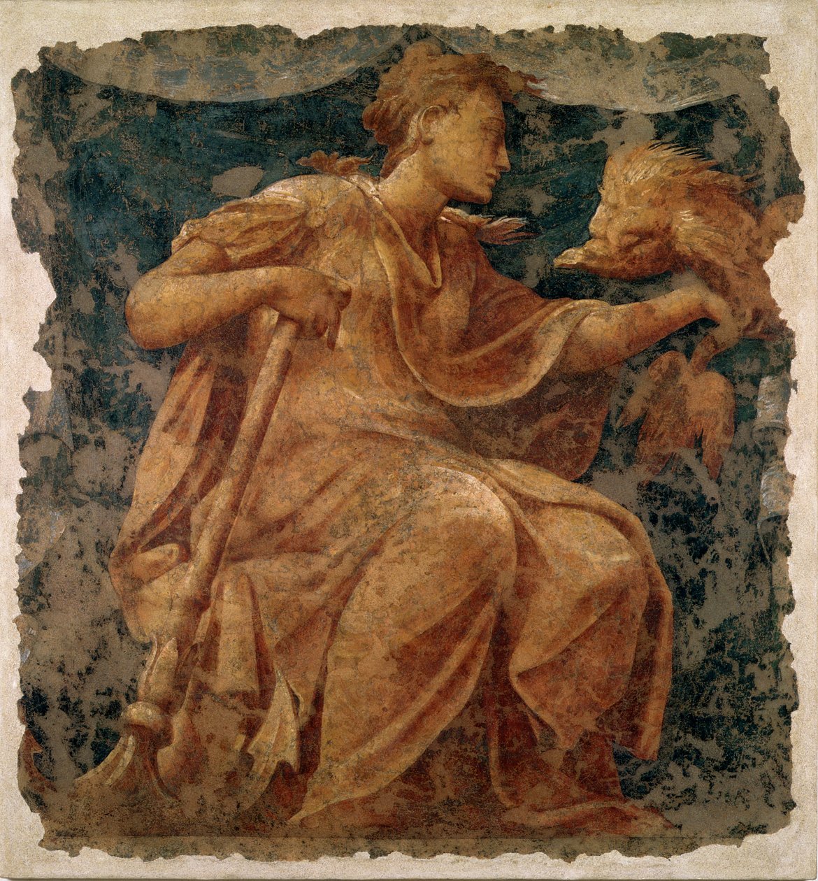 Hope, en af de tre teologiske dyder af Nicolo dell and Fontana, Alberto Abate