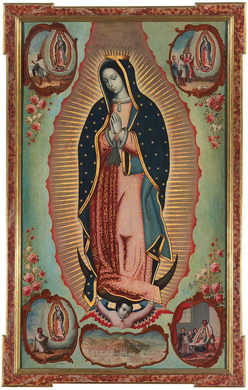 Jomfru af Guadalupe af Nicolás Enríquez