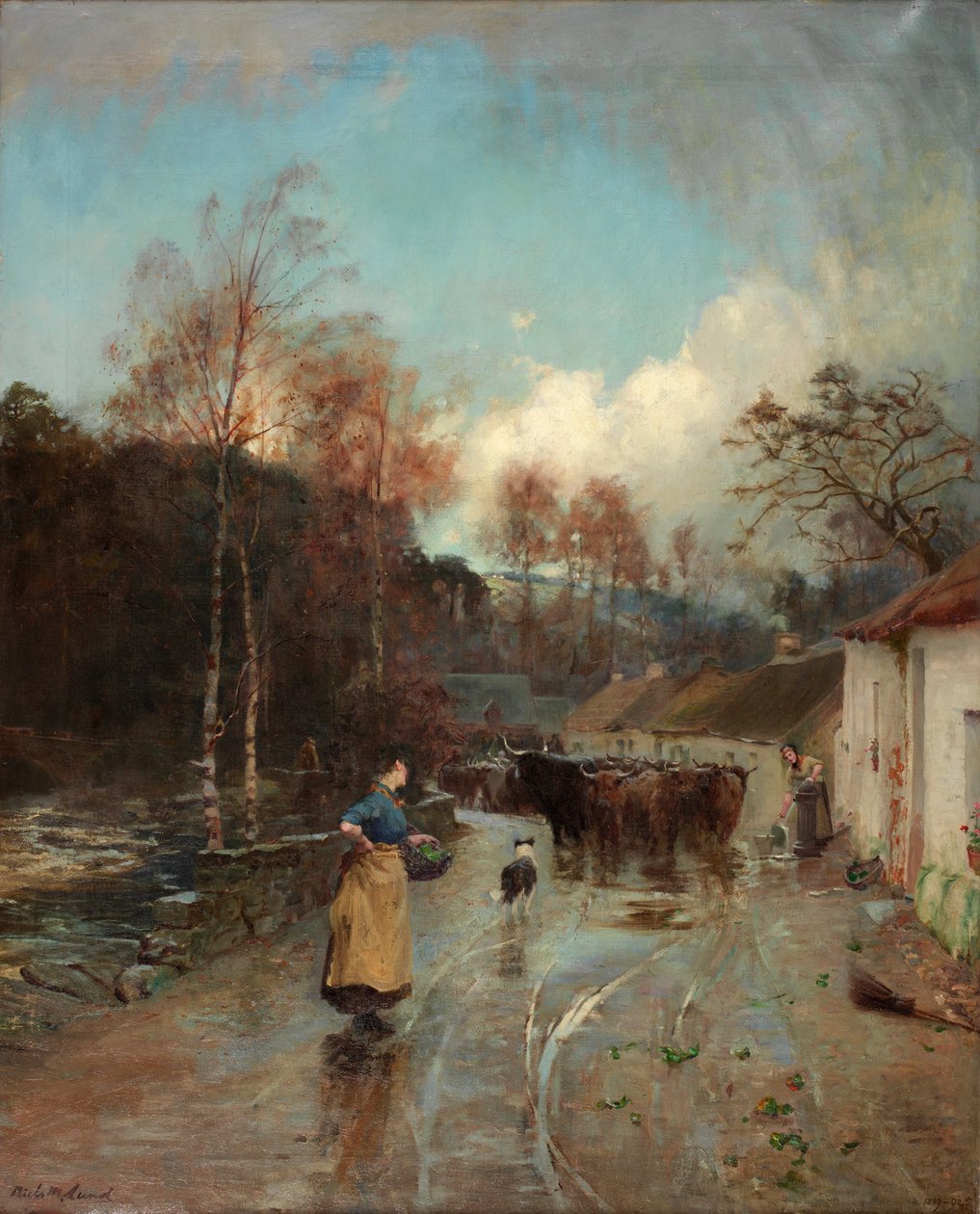 Efter regn, 1889-1892 af Niels Moller Lund