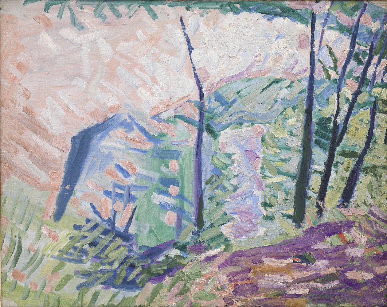 Forest near Bagsværd Lake af Niels Larsen Stevns