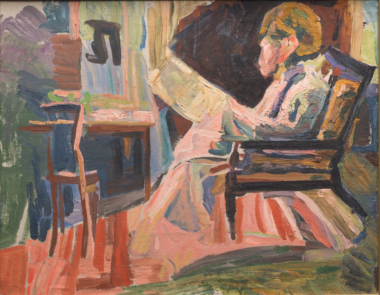 Læsefigur af Niels Larsen Stevns
