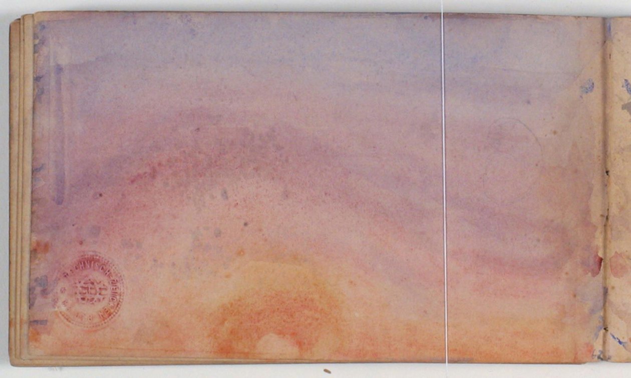 Solnedgang himmel af Niels Larsen Stevns