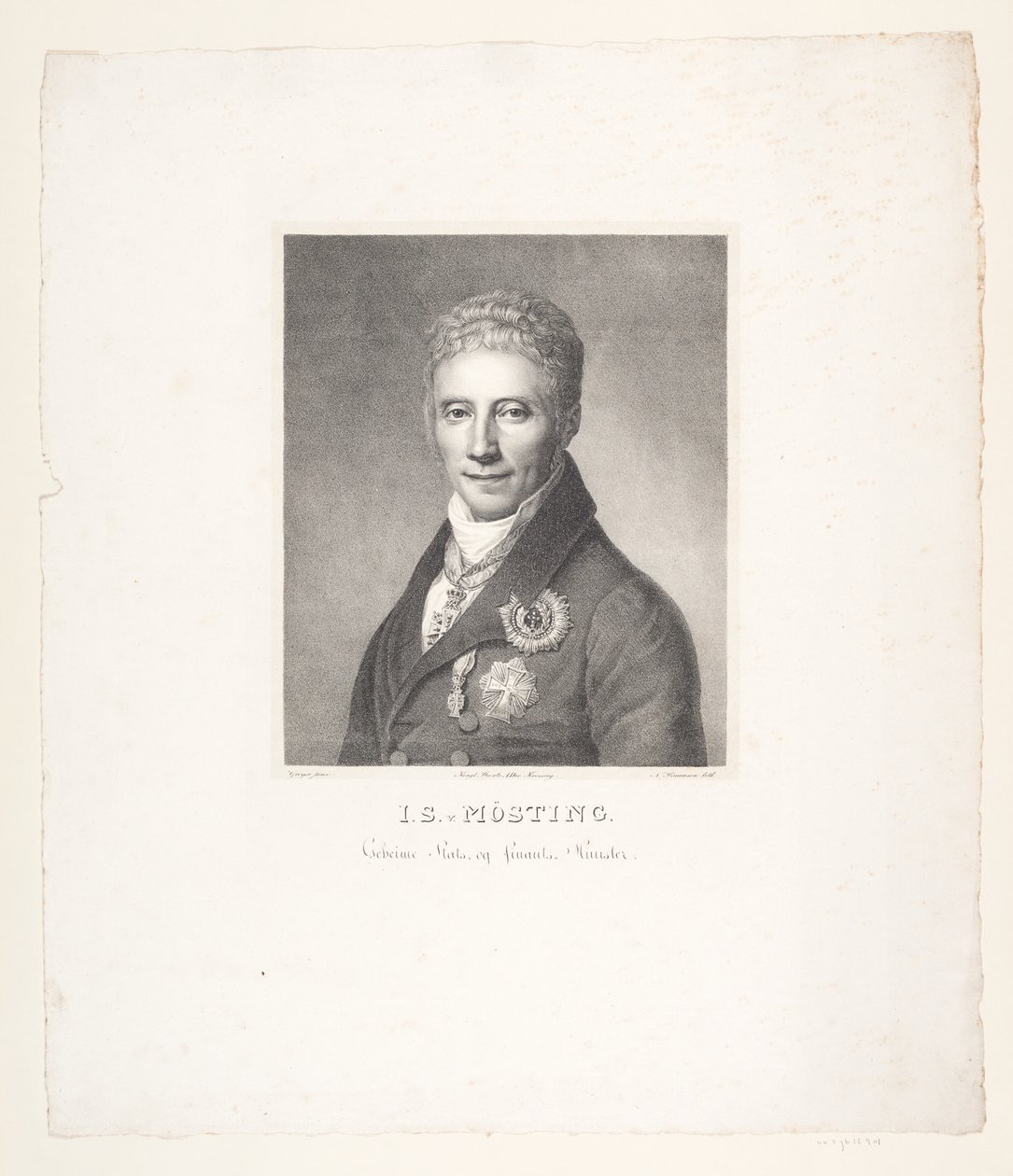 Johan Sigismund Møsting af Niels Simonsen