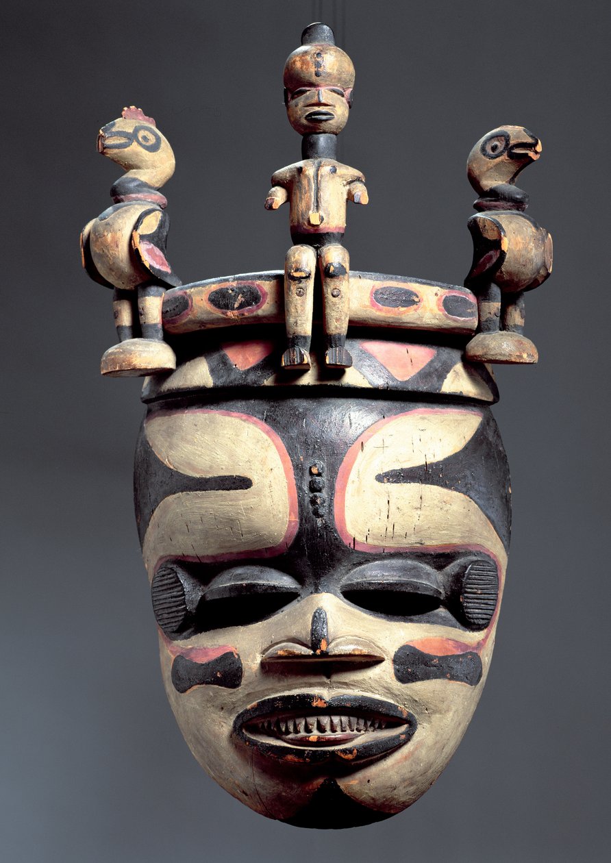 Mfon Mask, Ibibio Culture (træ) af Nigerian