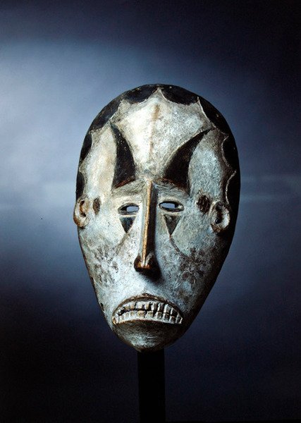 Mawo Mask, Ibo (træ og maling) af Nigerian