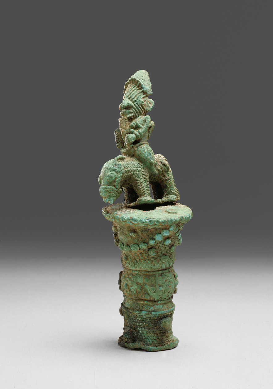 Flyveønskehåndtag (bronze) af Nigerian School