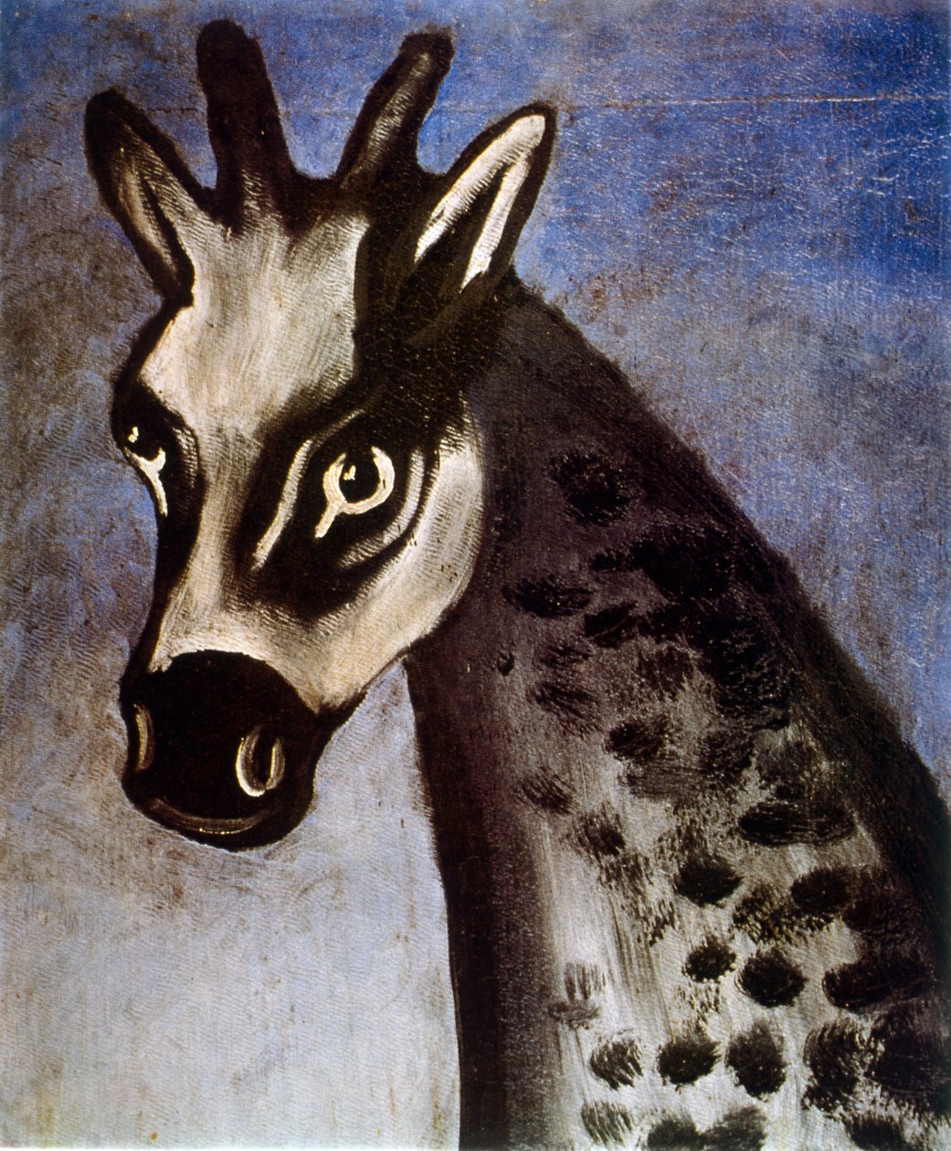 Giraffe af Niko Pirosmani