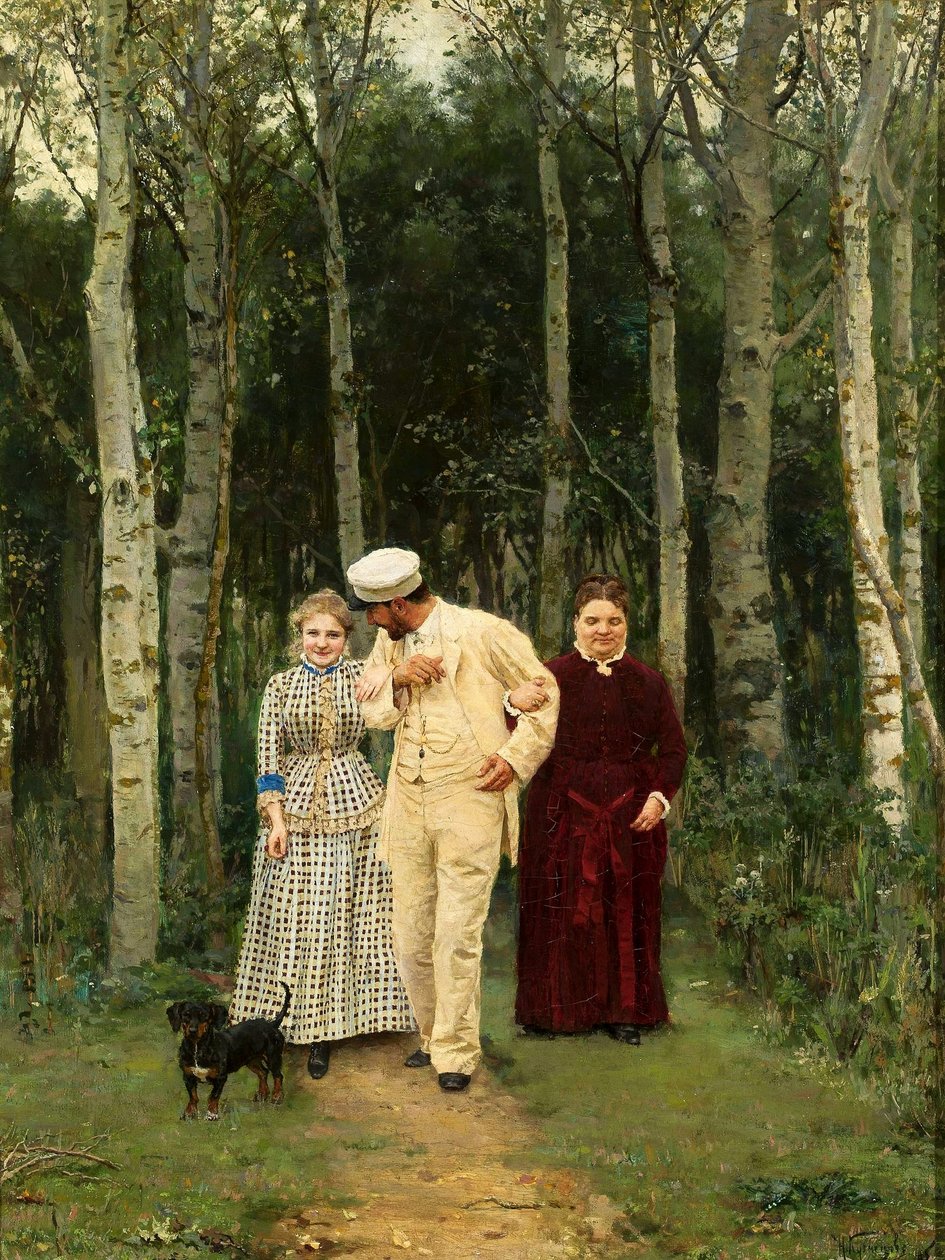 Frieri En tur på landet. af Nikolai Dmitrievich Kuznetsov