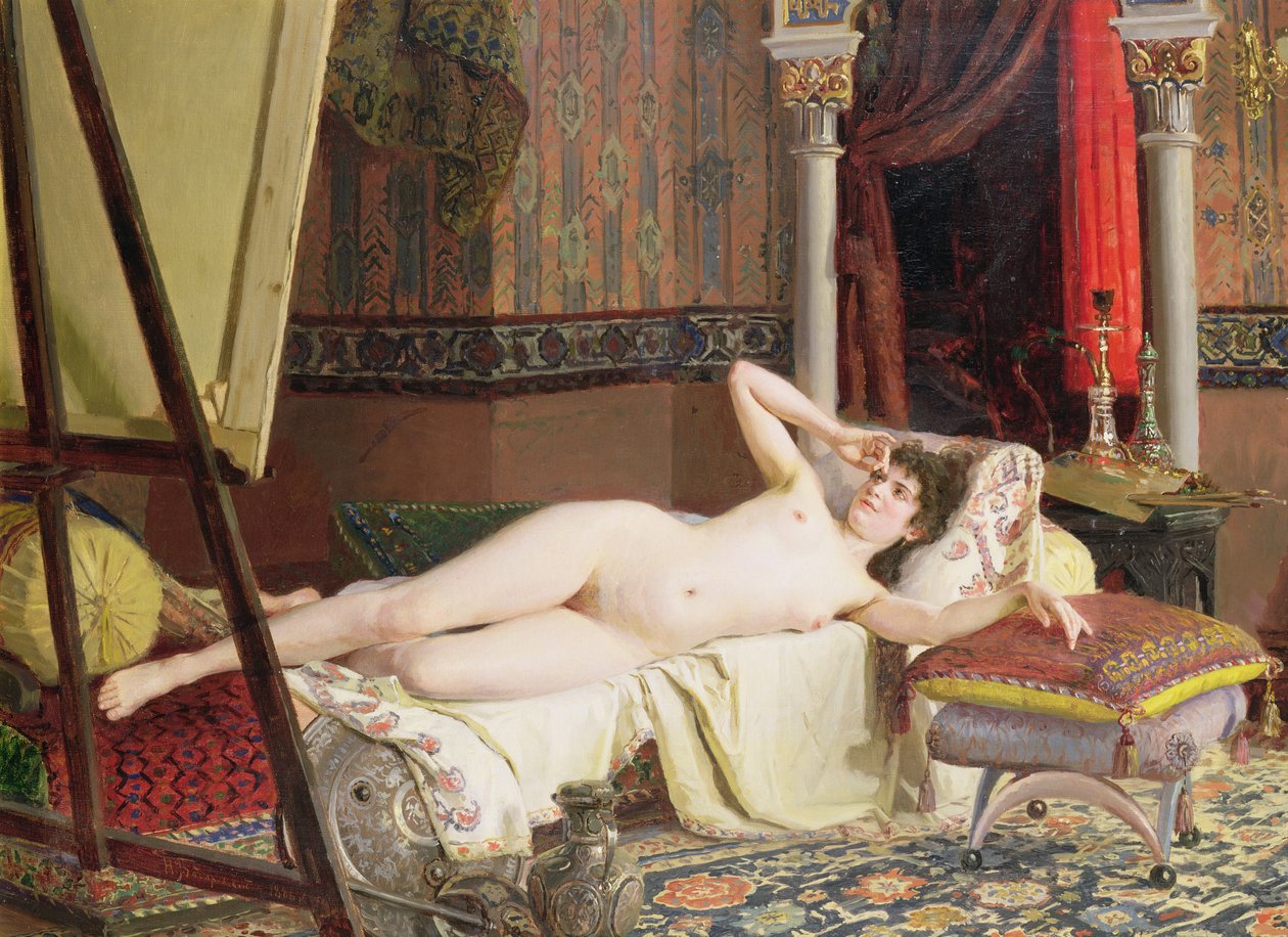 Kunstnerens model af Nikolai K. Bodarevski