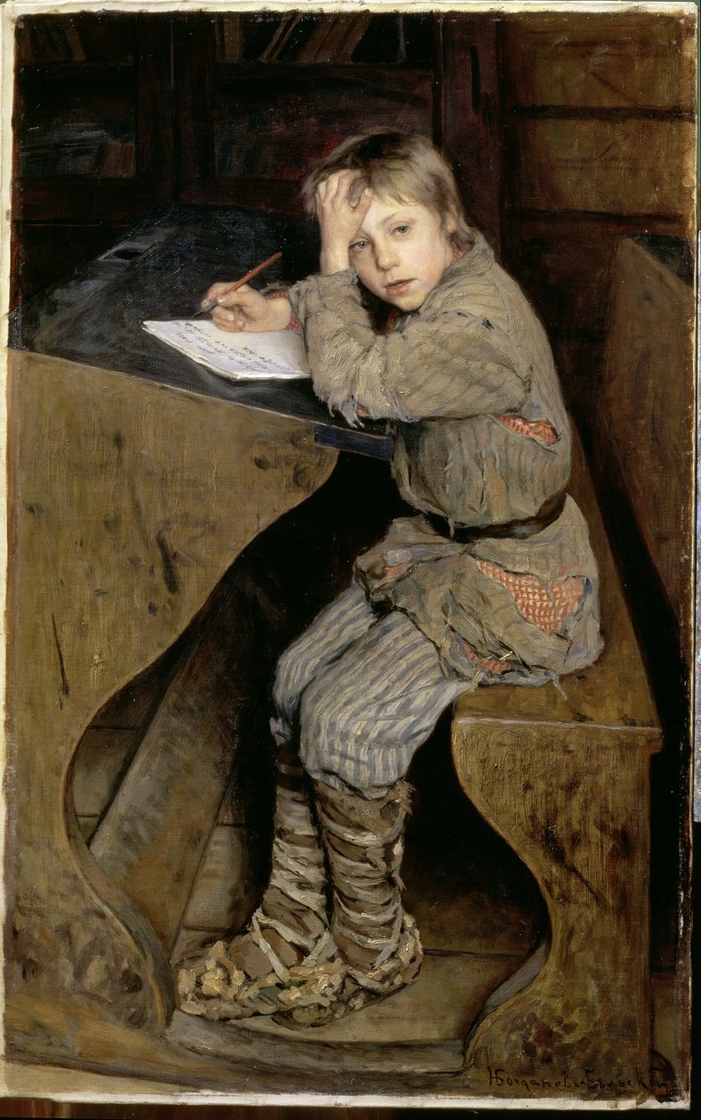 Essayet, ca. 1903 af Nikolai Petrovich Bogdanov Belsky