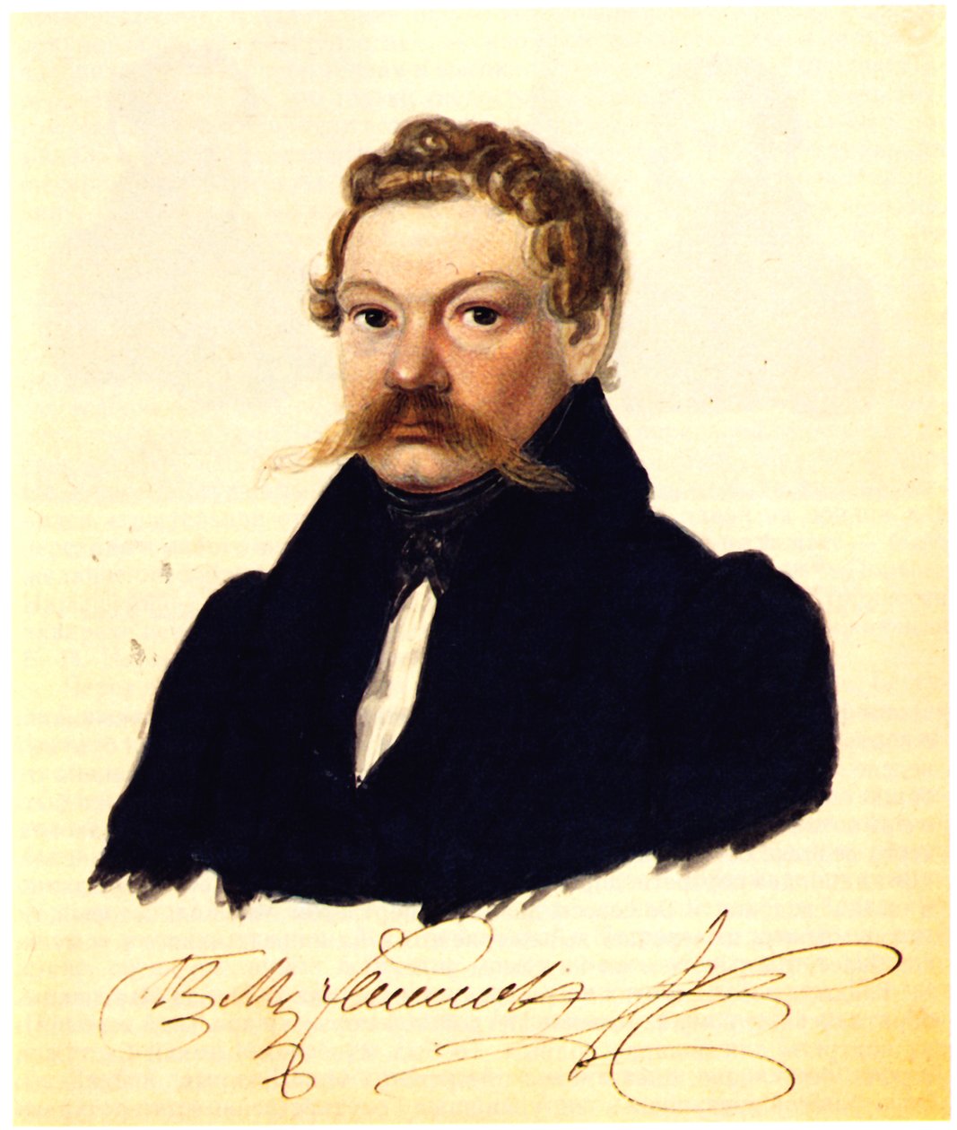 Portræt af december Porter Mukhanov 2-6, 2-6 af Nikolai Alexandrovich Bestuzhev