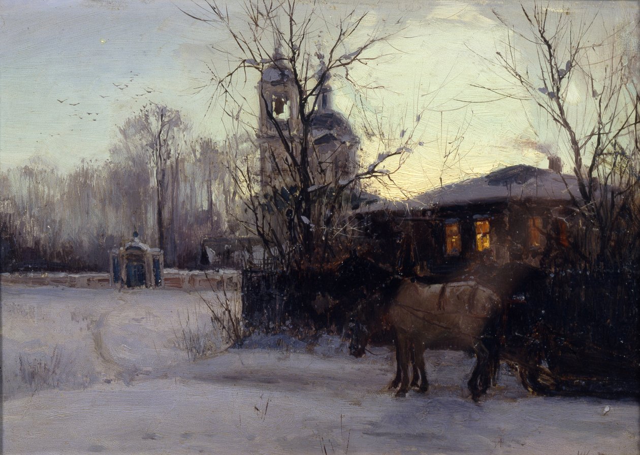 Landskab af Nikolai Alexandrovich Klodt