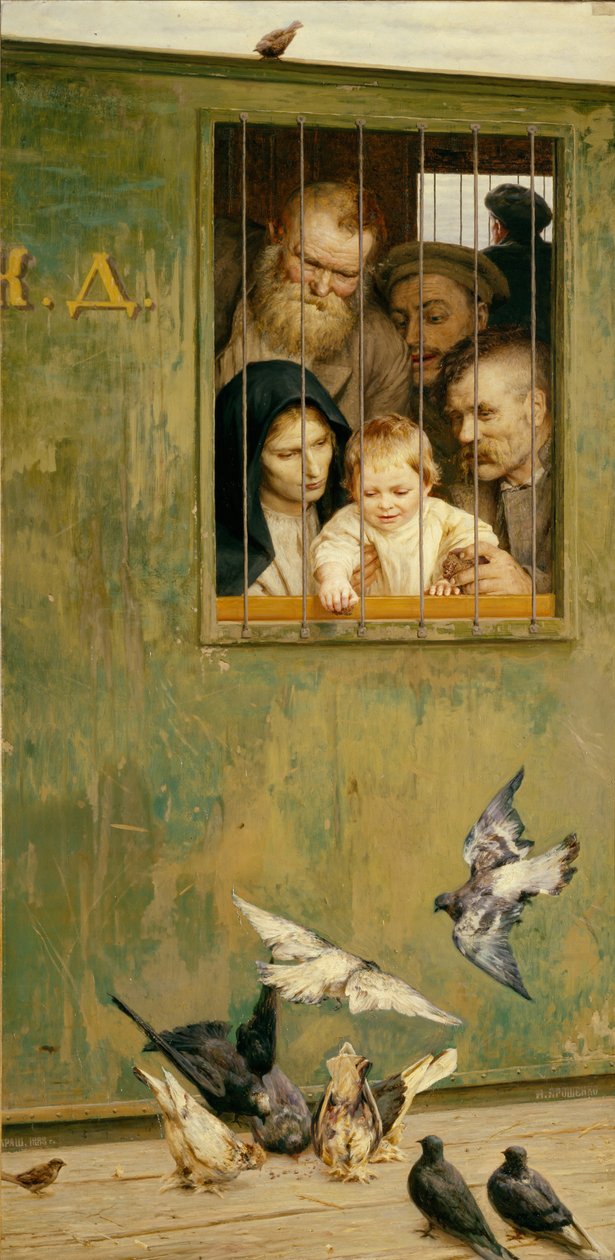 Livet er overalt, 1888 af Nikolai Alexandrovich Yaroshenko