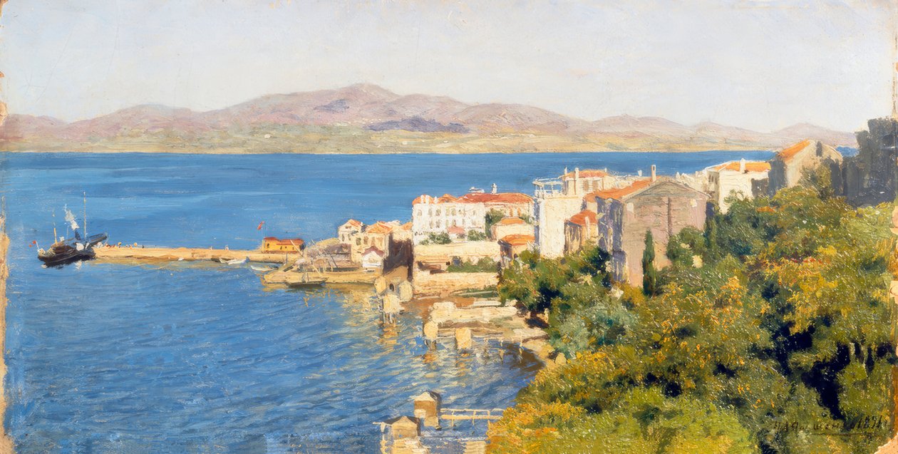 Kyst af Krim af Nikolai Alexandrowitsch Jaroschenko