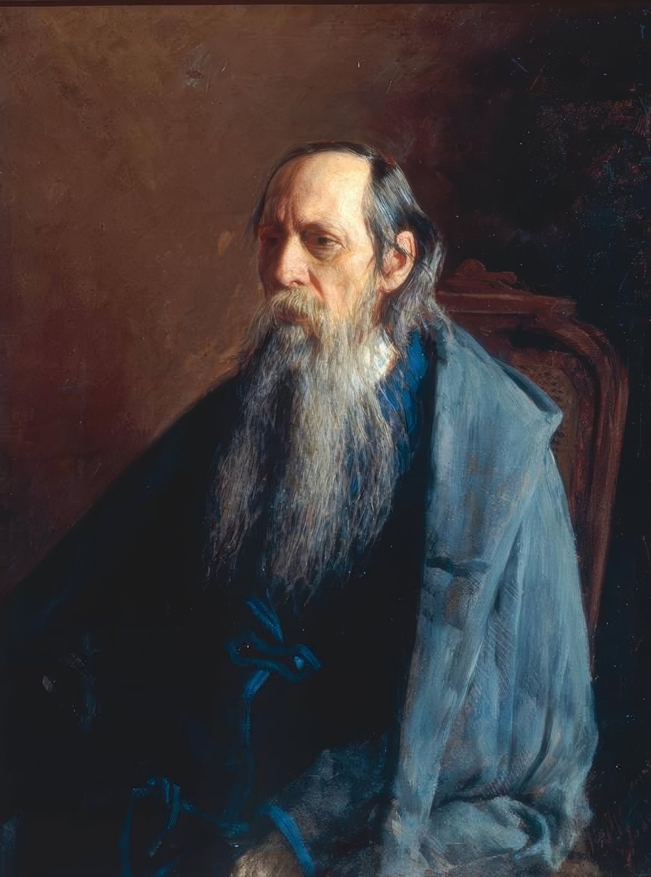 Mikhail E. Saltykov-Shchedrin af Nikolai Alexandrowitsch Jaroschenko