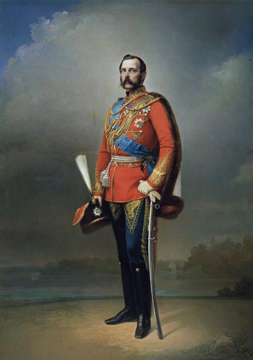Portræt af kejser Alexander II