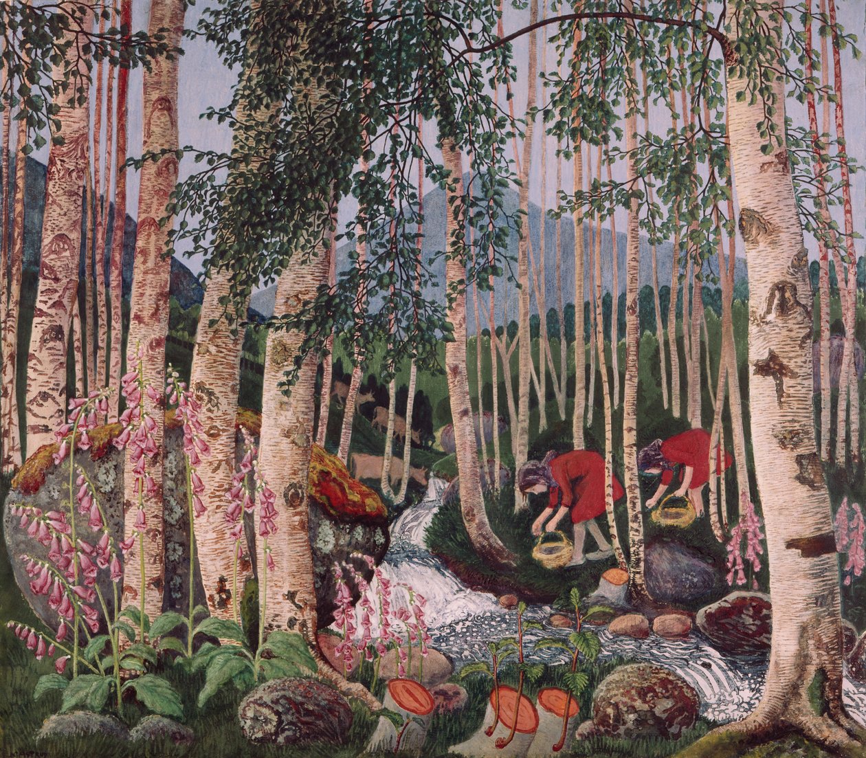 Rævehandsker af Nikolai Astrup