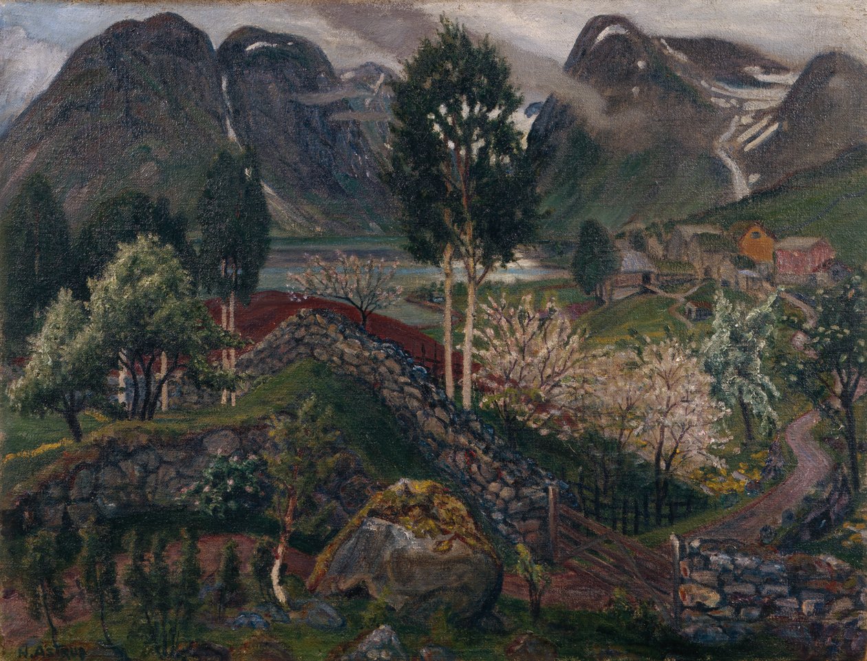 Fra Sunde af Nikolai Astrup