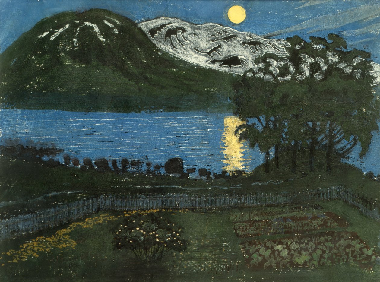 maj månen af Nikolai Astrup