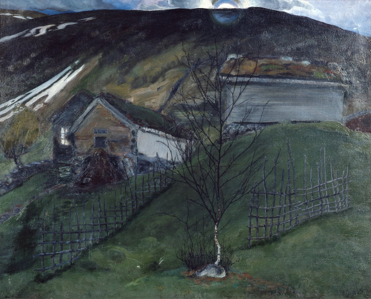 Måneskin af Nikolai Astrup