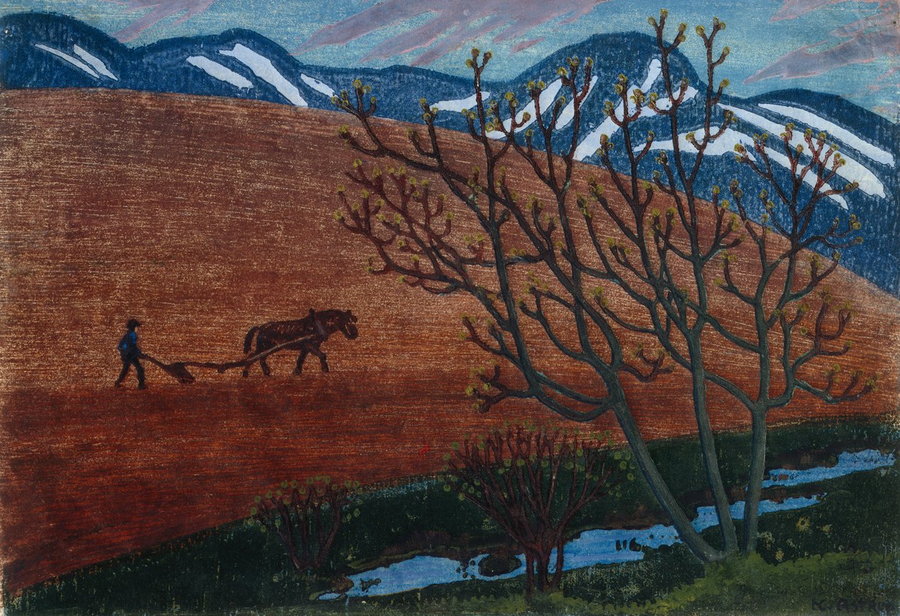 Plovnat af Nikolai Astrup