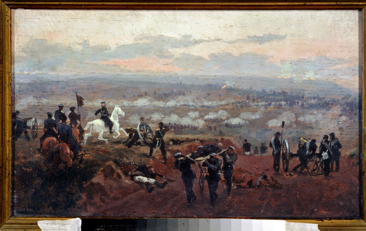 Angreb på de grønne bakker af Nikolai Dmitrievich Dmitriev Orenburgsky