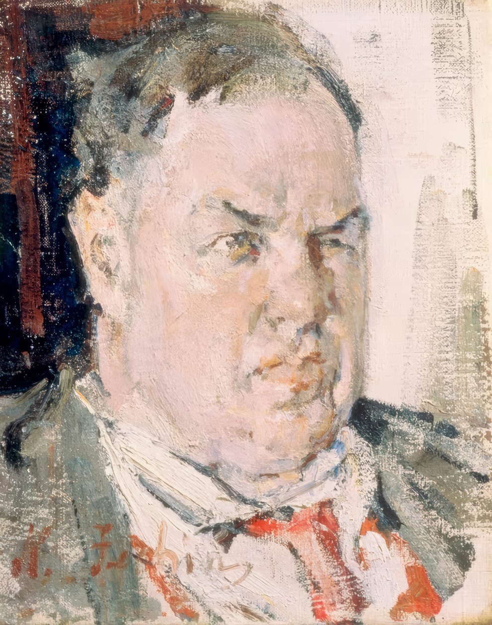 David D. Burljuk af Nikolai Iwanowitsch Feschin