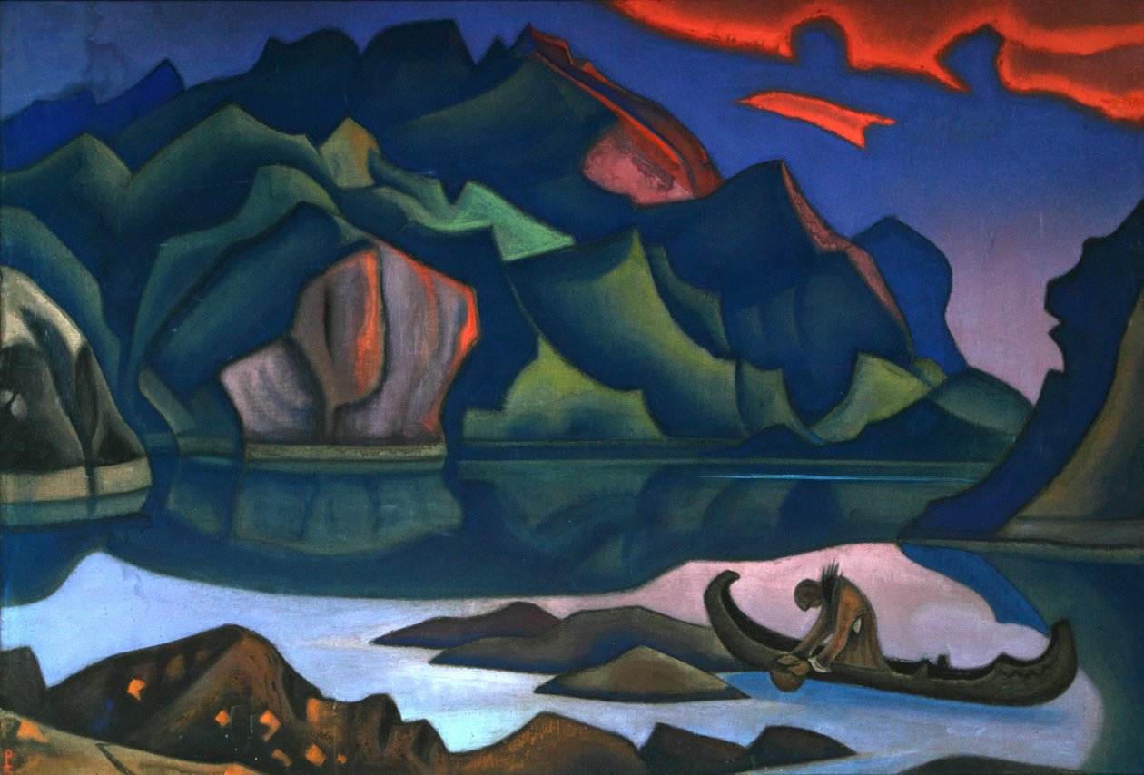 Skjult skat, 1947 af Nikolai Konstantinowitsch Roerich