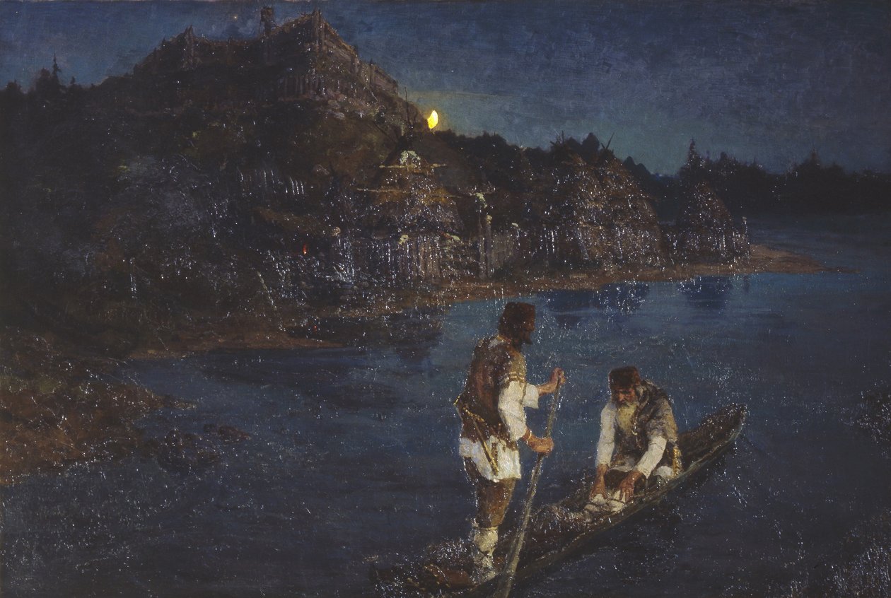 Messenger, 1897 af Nikolai Konstantinowitsch Roerich