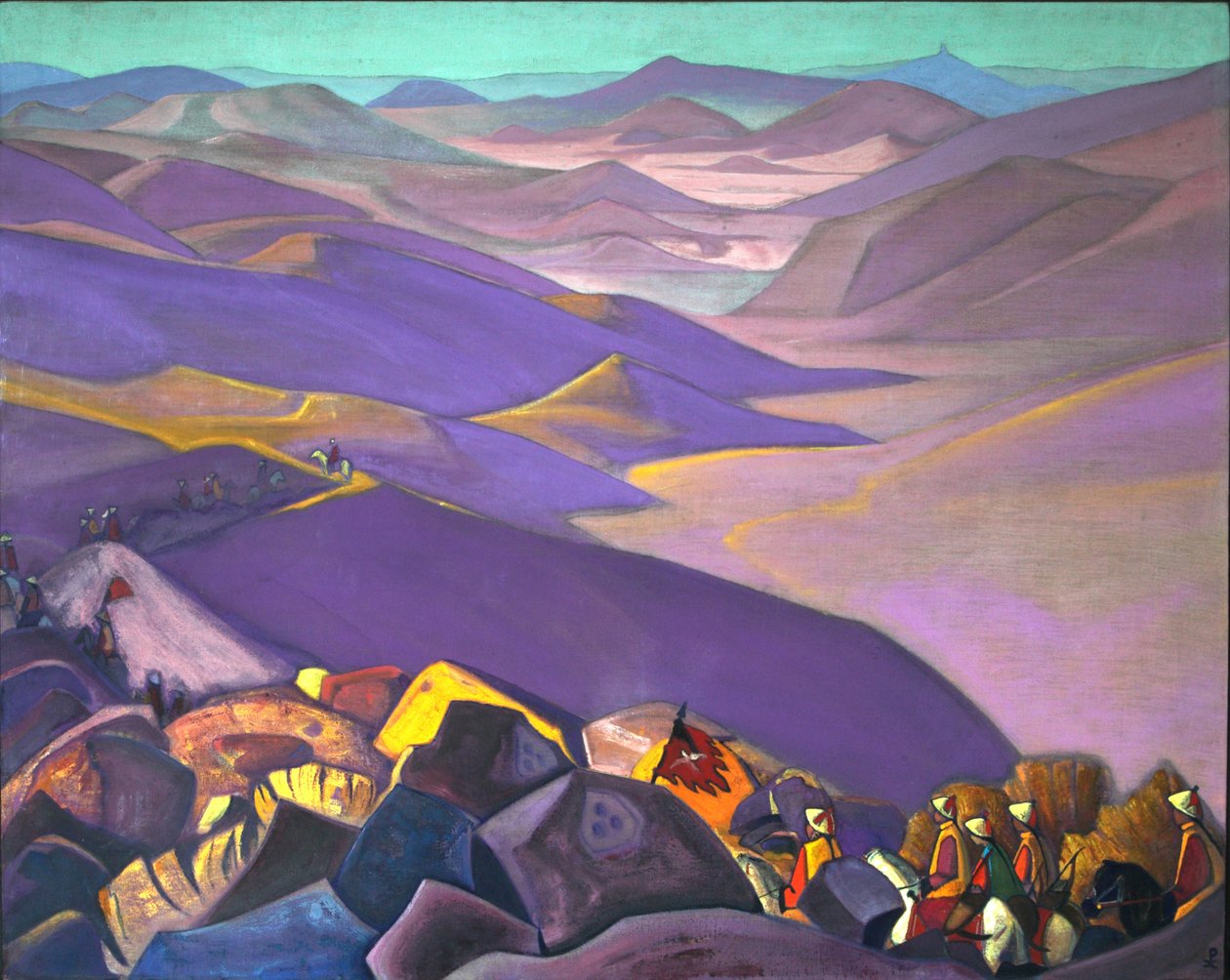 Mongoliet. Genghis Khans-kampagnen, 1937-1938 af Nikolai Konstantinowitsch Roerich