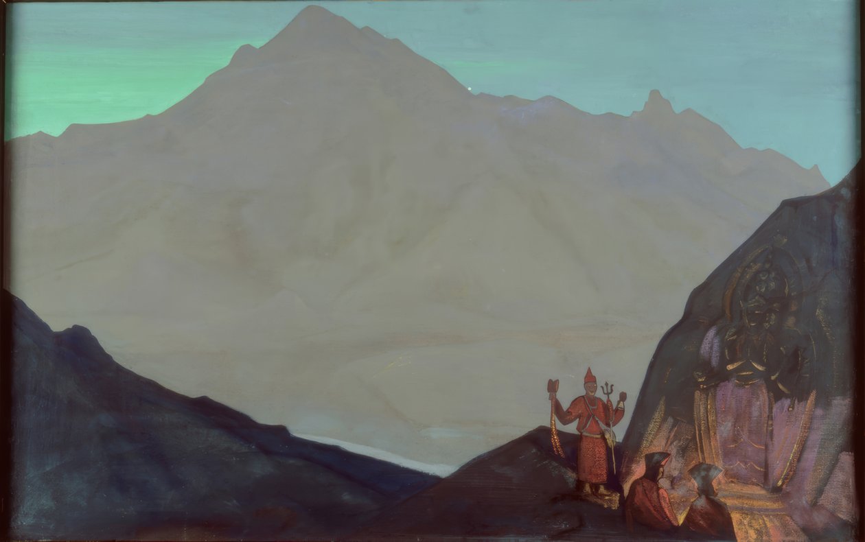 N.K.Roerich, Chenrezig, Vesttibet af Nikolai Konstantinowitsch Roerich