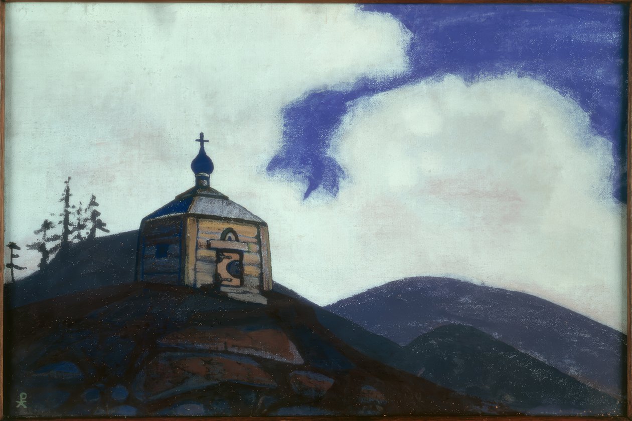 N.K. Roerich, Kapel af Sankt Sergius af Radonezh af Nikolai Konstantinowitsch Roerich