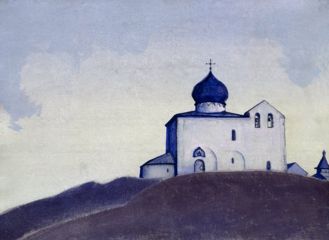 N.K. Roerich, St. Sergius-kirken i Amerika af Nikolai Konstantinowitsch Roerich