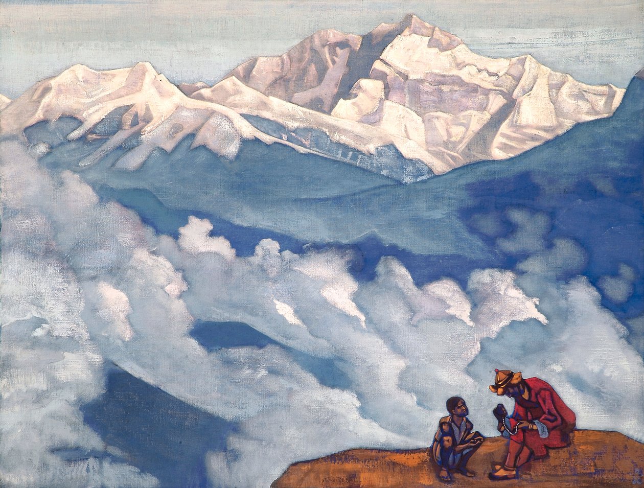 Søgningens perle, 1924. af Nikolai Konstantinowitsch Roerich