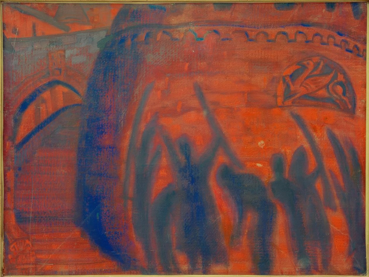 skyggen af Nikolai Konstantinowitsch Roerich