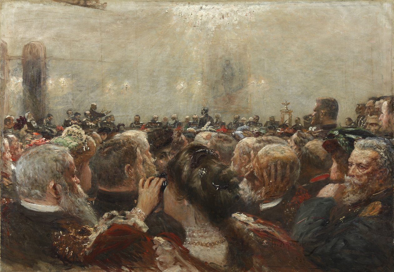 Port Arthur-processen, 1909 af Nikolai Nikanorovich Dubovskoy