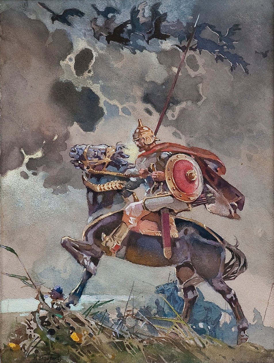Rytter af Nikolai Nikolayevich Karasin