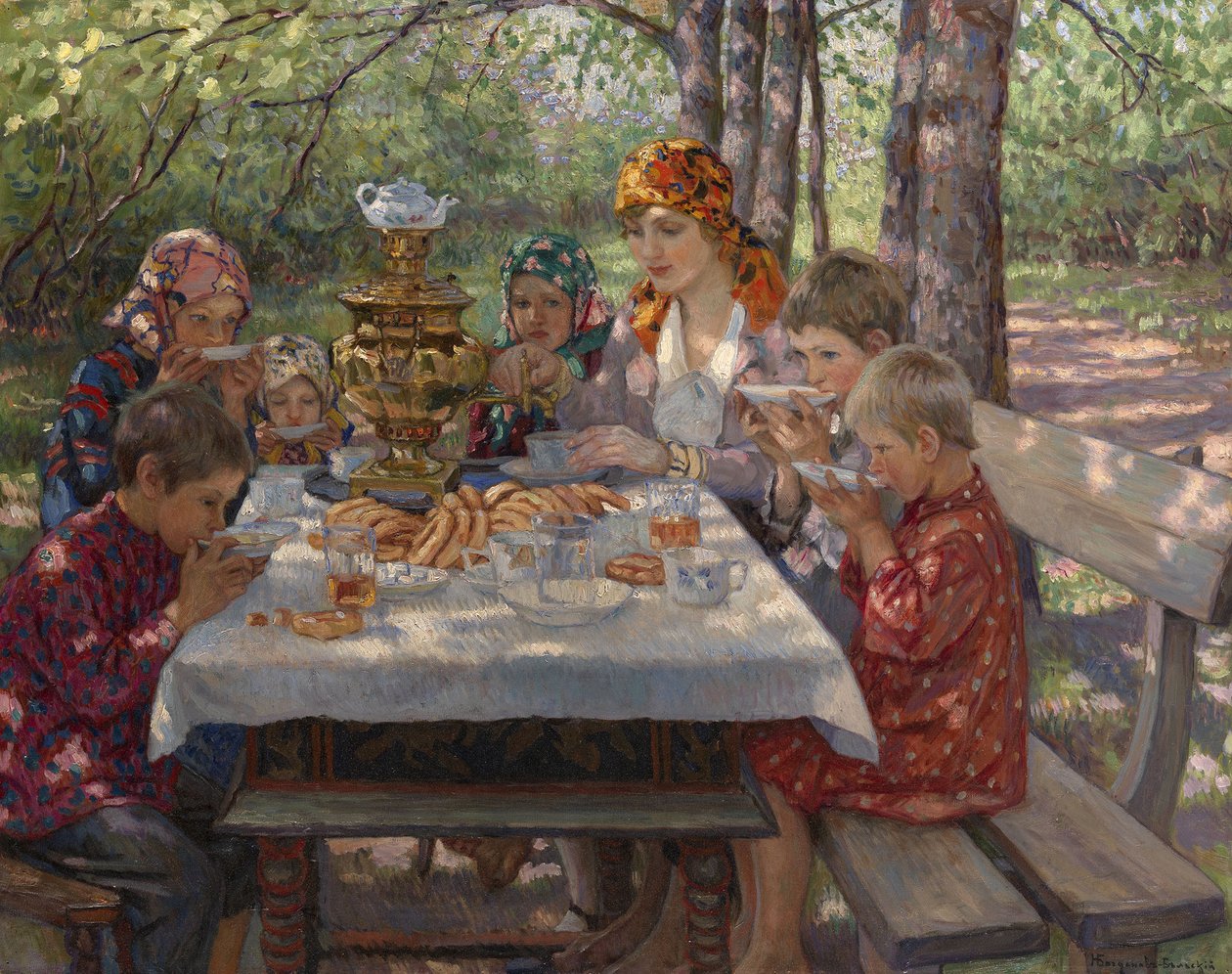 Lærernes gæster af Nikolai Petrovich Bogdanov Belsky