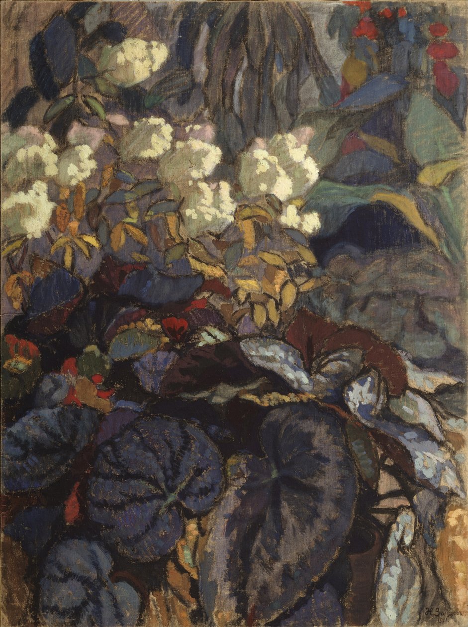 Blomster, 1911 af Nikolai Semyonovich Zaytsev