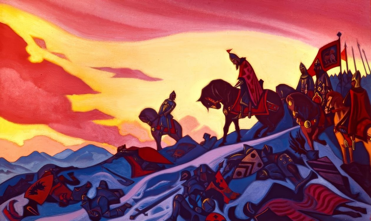 Alexander Nevsky af Nikolai Konstantinowitsch Roerich
