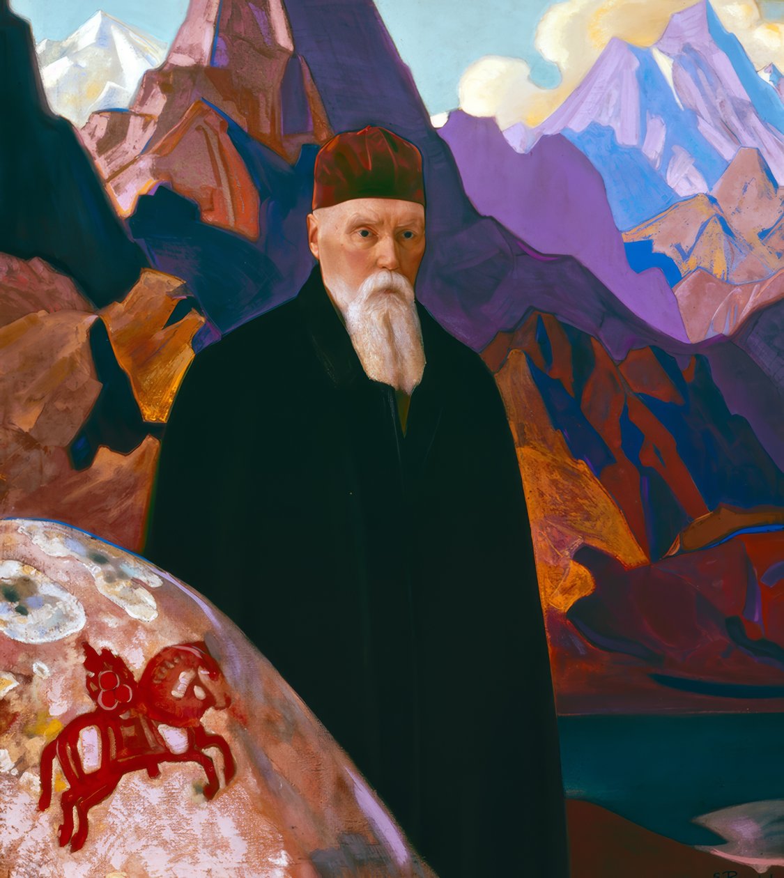 Gengivelse af Portræt af Nikolai Roerich